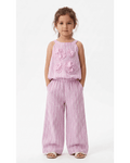 The Rosette Striped Two-Piece Set