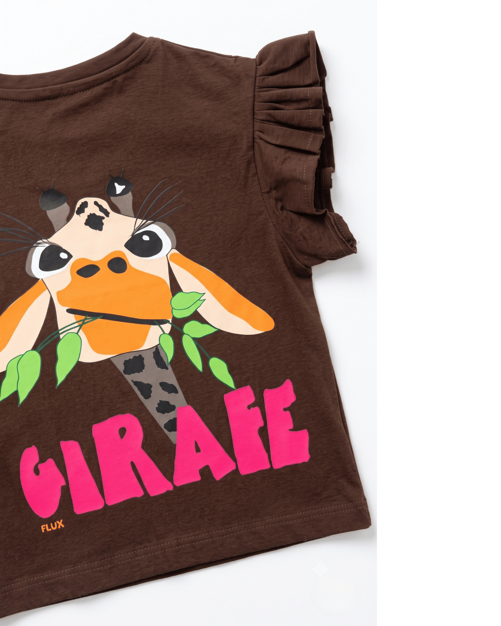 The Ruffled Giraffe Graphic Box Tee