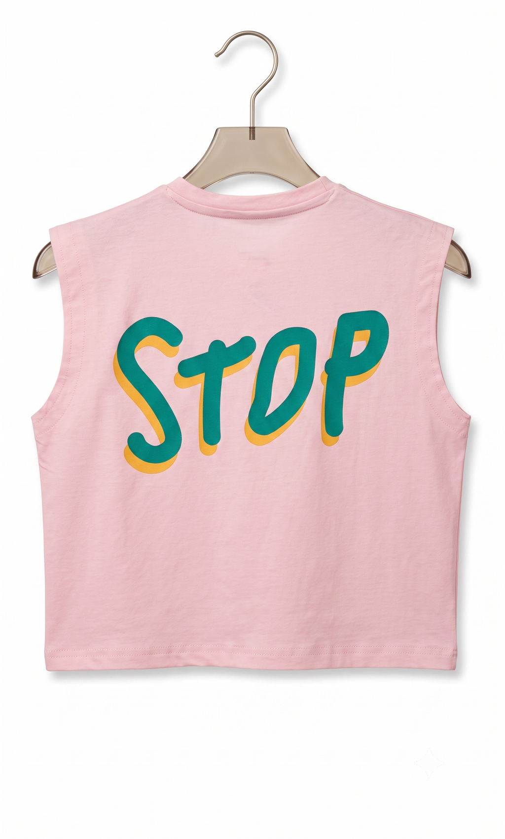 The Box-Fit Graphic Sleeveless Top