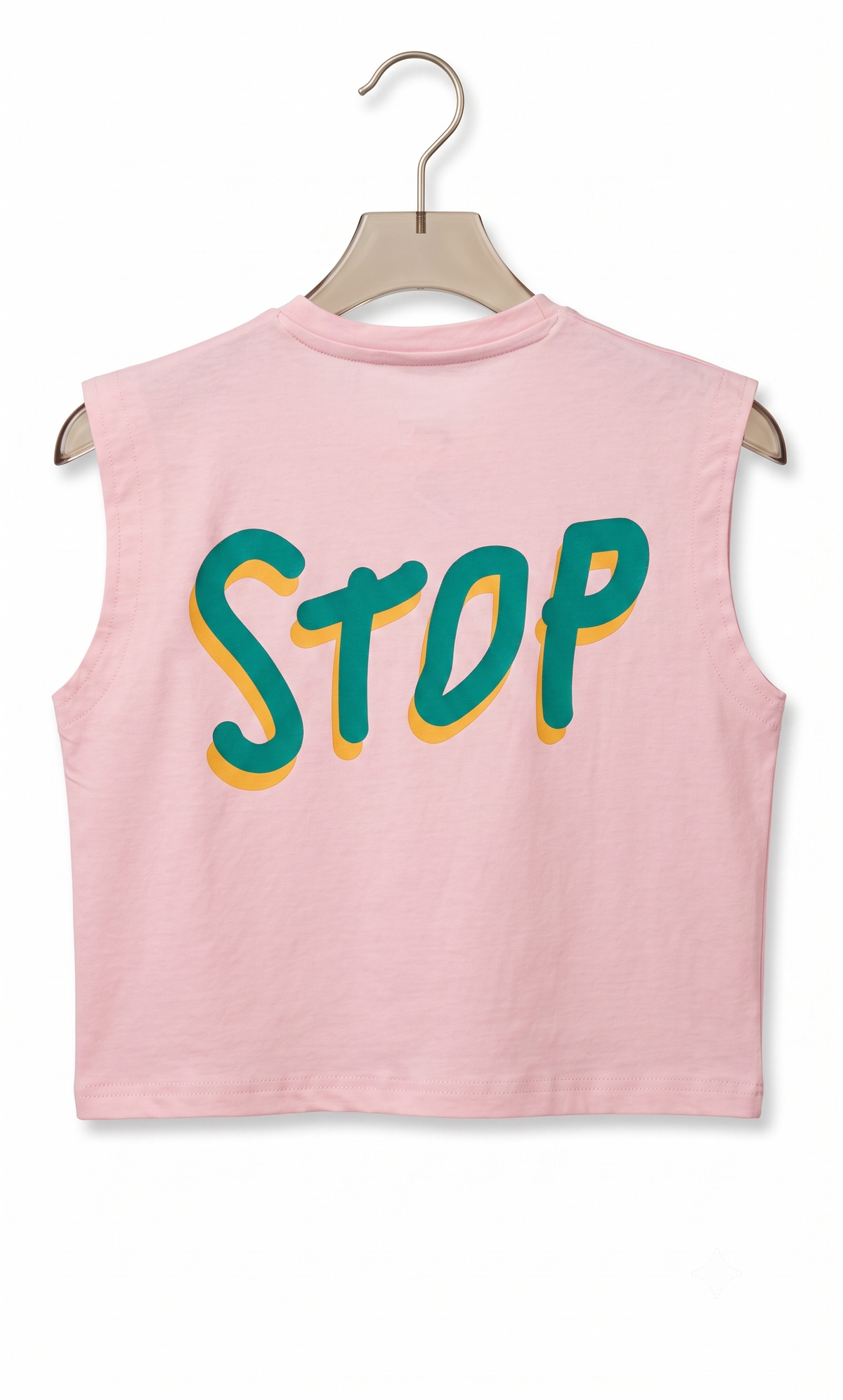 The Box-Fit Graphic Sleeveless Top